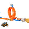 Hot Wheels Monster Trucks Loop And Flip Trophy Challenge