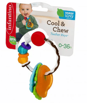 Infantino Teether Keys Cool & Chew