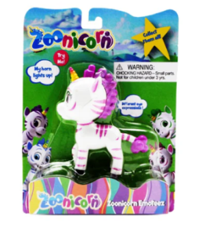 Zoonicorn Emoteez Promi Purple Action Figure