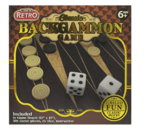 Classic Backgammon Board Game