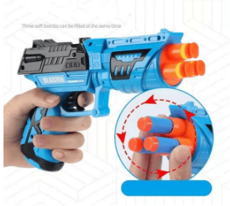 Children soft bullet gun toys(with 12pcs bullet)
